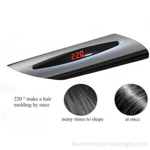 MHD-006 Hot Sale LCD Display 1'Floating Plate Professional Flat Iron/new hair straightener